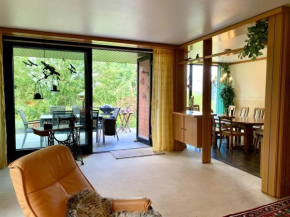Wohlfühlvilla mit Sauna, Kamin, Garten, Feuerstelle & Grill